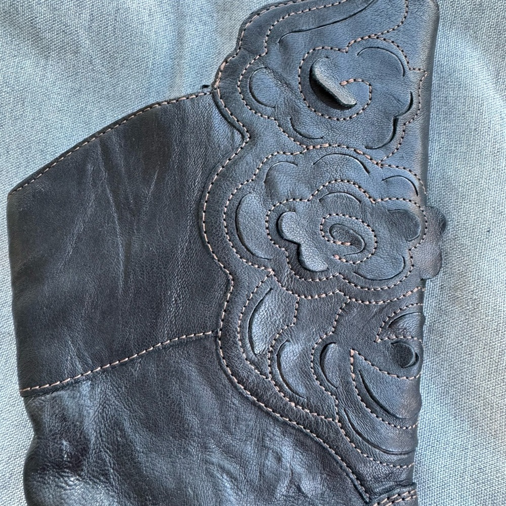 The perfect fall boots by Think! Leather. Wool lined. Never worn.